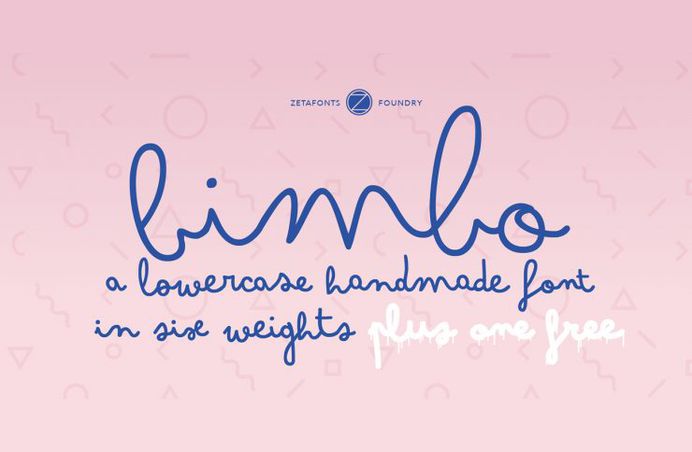 Bimbo Free Type Family