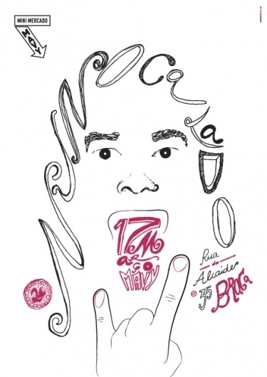 Nuno Calado - João Loureiro — Graphic Design #draw #calado #nuno #poster #hand
