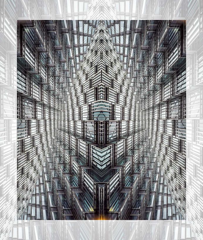 Geometrical: Abstract Architecture Manipulations by Jesus M. Chamizo