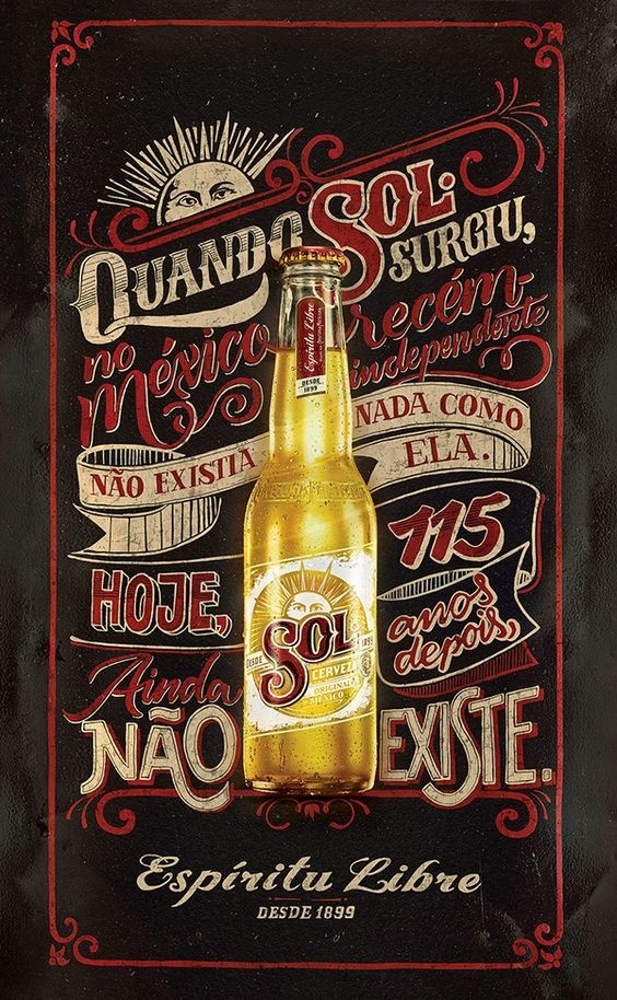SOL Beer – Chalk and Sign Painting | Abduzeedo Design Inspiration