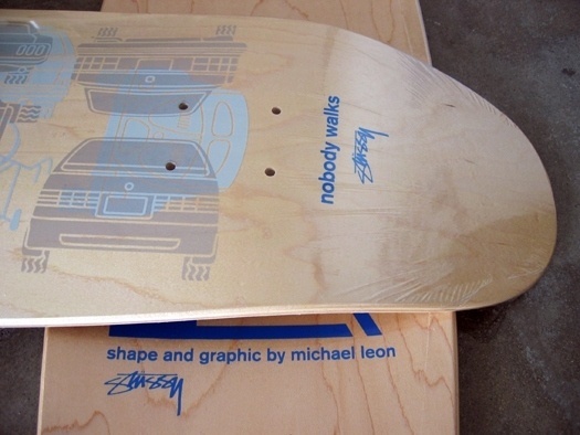 Stussy LA Cruiser 2003 — The Stacks Review #skateboard #stussy #screenprint