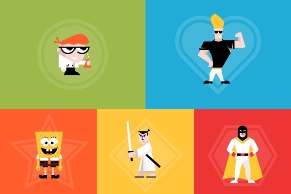 Animation and Motion Graphics Flat Vector Illustration #flat #vector #print #design #color #illustration
