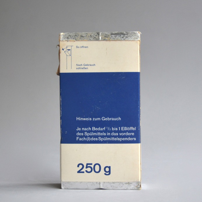 dasprogramm shop: dishwasher detergent, ca 1965