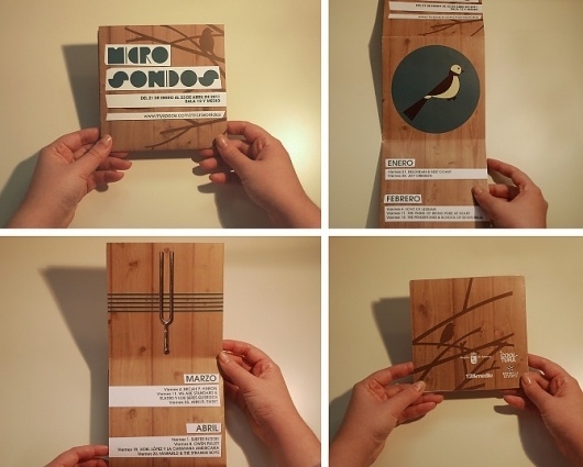 Microsonidos - Ana #print #design #graphic #bird