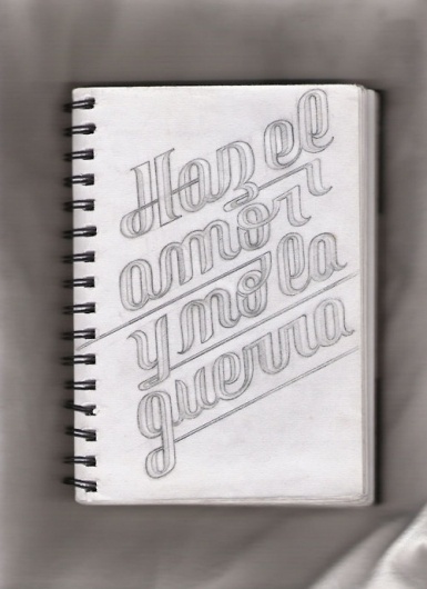 Typeverything.com Hand drawn type from Mensajes... - Typeverything #type #lettering
