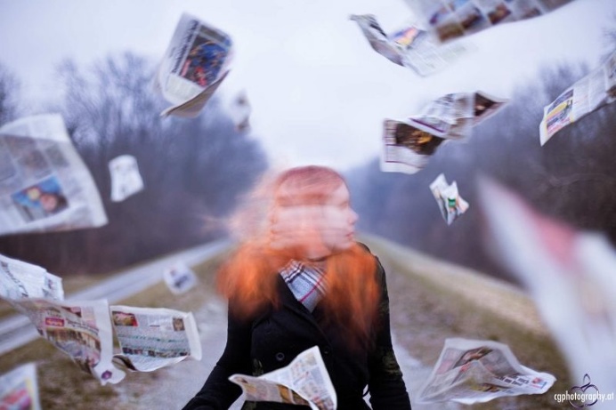 Gorgeous Self-Portrait Photography by Cornelia Gillman