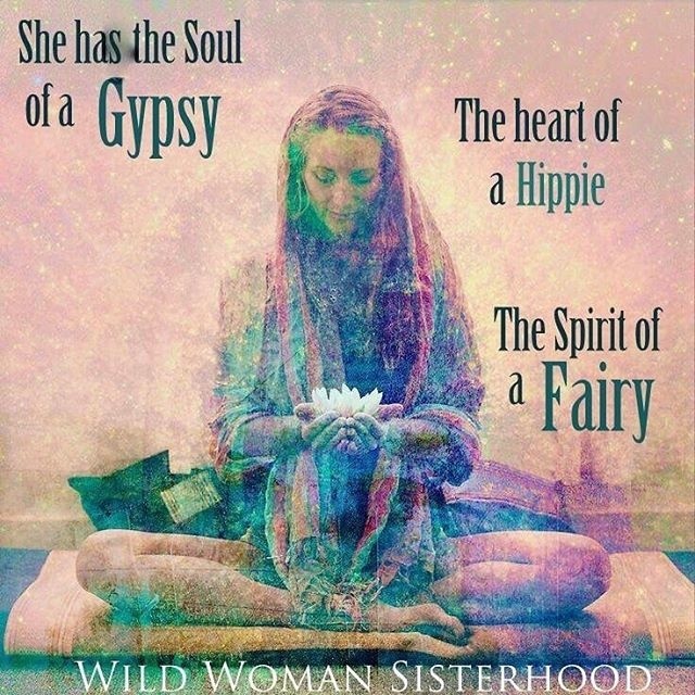 She has the Soul of a Gypsy The Heart of a Hippie The Spirit of a fairy ●○●○●○●○●○●○●○●○●○●○●○◠#clarissapinkolaestes #wildwomansisterhood #letyoursoulspeak #wildwomansisterhoodofficial #hippieheart #fairyspirit #freespirit #gypsysoul #unleashyourwildheart