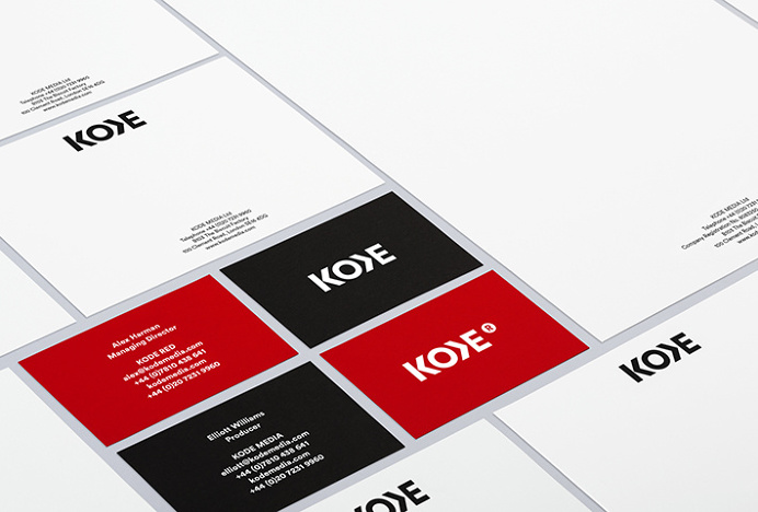 Kode by Bunch and Sebazzo #brand design #stationery