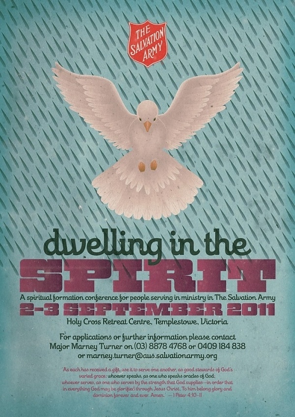 Dwelling In The Spirit Conference - Fonts In Use #typography