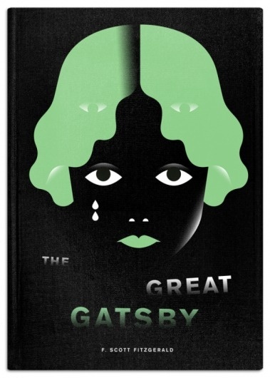 The Fox Is Black » Re-Covered Books: The Great Gatsby Winner Philipp Dornbierer #"book #cover"