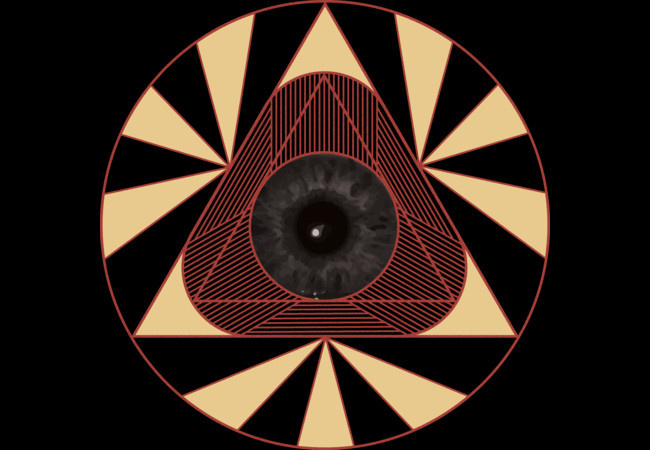 A newer concept of the eye of providence. Available on Design by Humans
