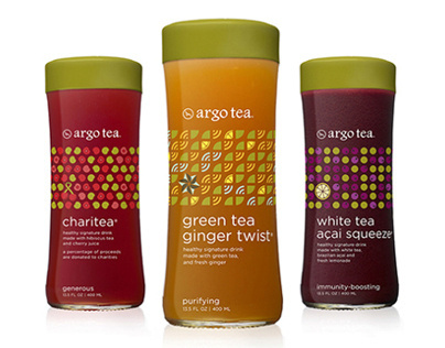 Argo Tea RTD Bottles #packaging #beverage