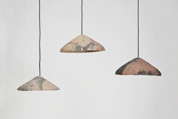 IMPASTO #upcycled #grounds #lamps #recycling #coffee