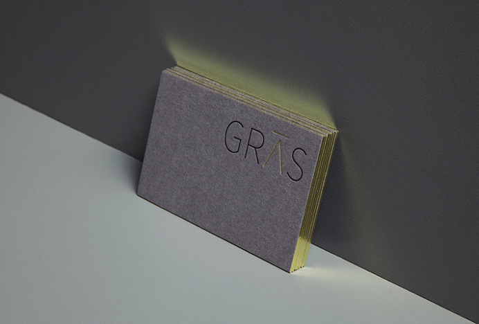 Gras & Groves-Raines Architects by Graphical House #stationary #brand design