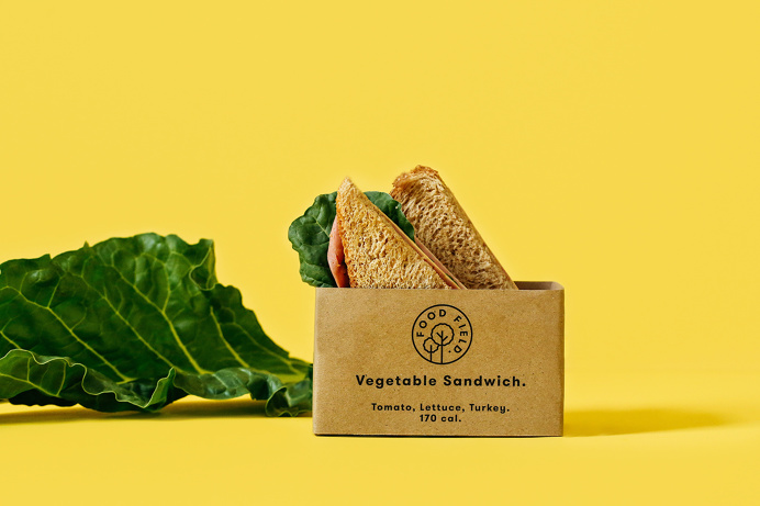 The Food Field store branding corporate design san pedro mexico by parametro studio business card minimal beautiful organic eat shop station