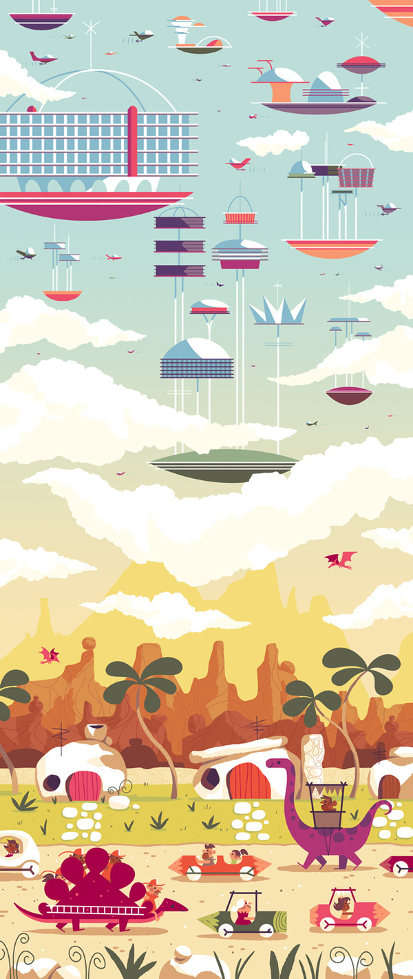 this isn't happiness.: Photo #flintstones jetsons