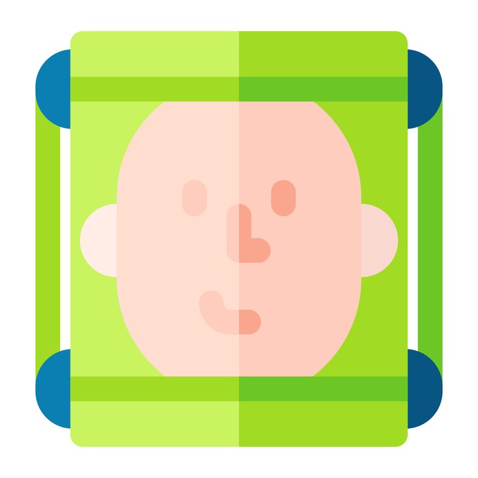See more icon inspiration related to face, facial recognition, face recognition, electronics, scanner, head, multimedia, people and technology on Flaticon.