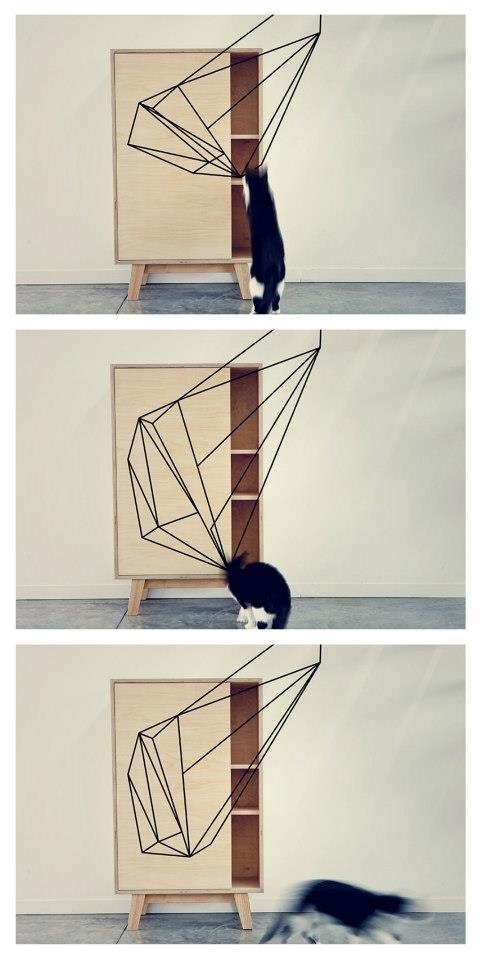 print cupboard - filmstill - thankstothetree.be #interior #design #geometric #furniture #thankstothetree
