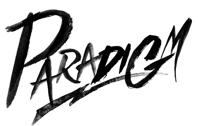 PARADIGM DESIGN - Kiera Connell #type #lettering #brush
