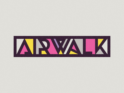 Airwalk Type #lettering #airwalk #colors #type #typography