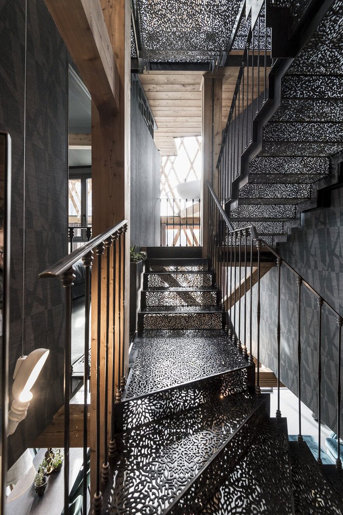 staircase, noa network of architecture