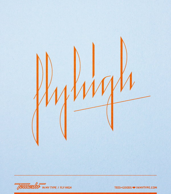 In my type / Base 3•10 on Typography Served #fly #high #typography