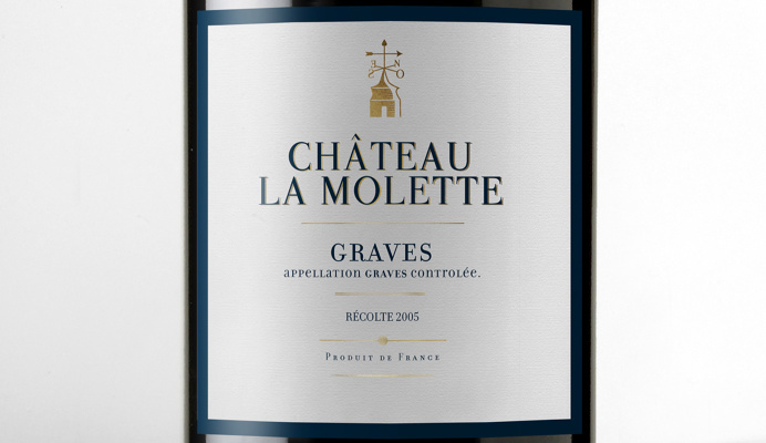 CÀTEUA LA MOLETTE. FRENCH WINE