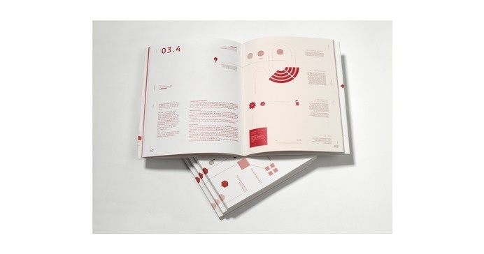 Graduation project - stinnemarie.dk #information #non #red #infographic #design #graphic #book #publication #danish #simple #editorial #scandinavian #poster #gold #logo #graduation