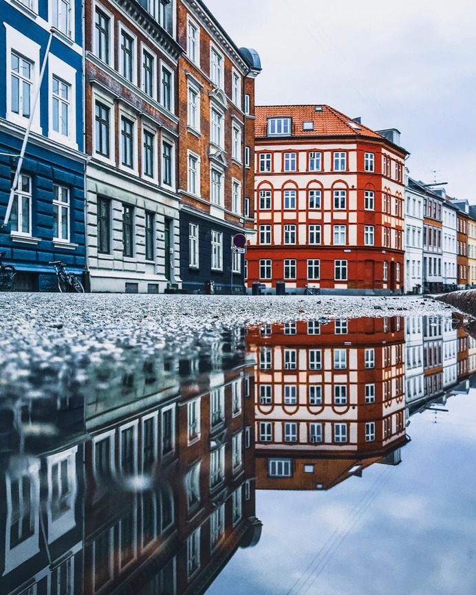 Colorful Architecture and Street Photography in Denmark by Adam Brosbøl