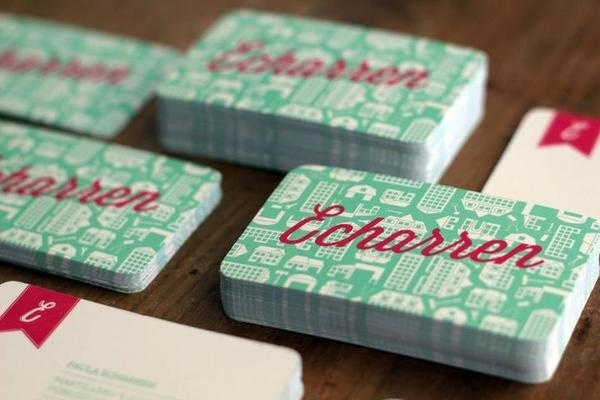 Echarren Real Estate #business #branding #card #tarjetas #brand #identity #bussines #logo