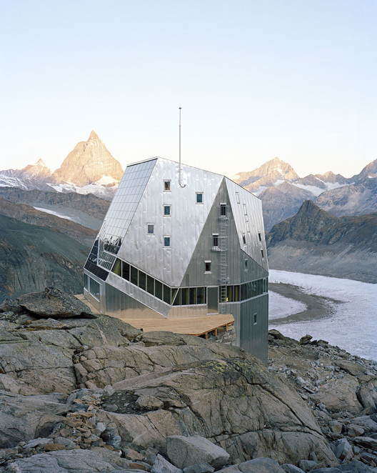 #architecture #mountains #hut