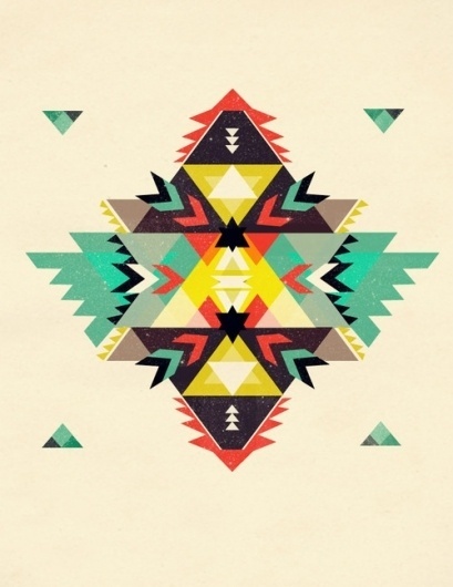 (9) Tumblr #shapes #tribal #design #pattern