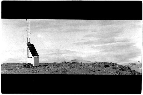 panel solar | Flickr: Intercambio de fotos #landscape #desert #film