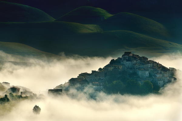 Photograph Morning atmospheres by mauro maione on 500px #clouds #fog #city #mist #photography #nature #atmosphere #morning #buildings