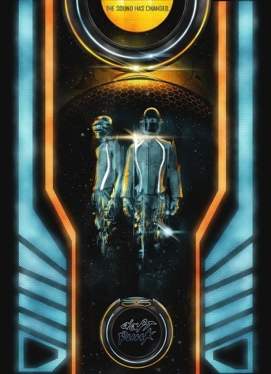 Tron Legacy: Daft Punk's Derezzed Collection | Abduzeedo | Graphic Design Inspiration and Photoshop Tutorials #punk #tron #daft #illustration #movies
