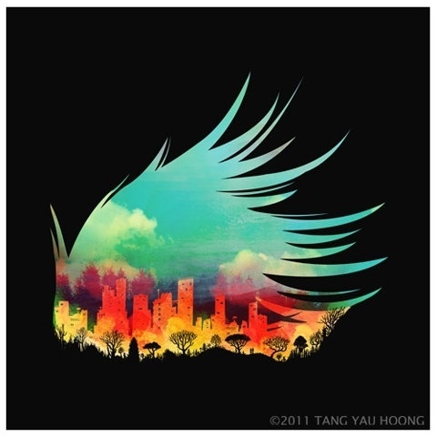 FFFFOUND! | The Art of Negative Space. on the Behance Network #illustration