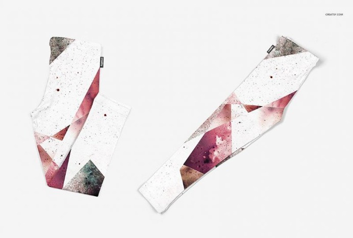 Kids Leggings Mockup PSD