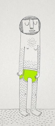 One year of illustrations #creative #caveman #dr #illustration #marco #oggian