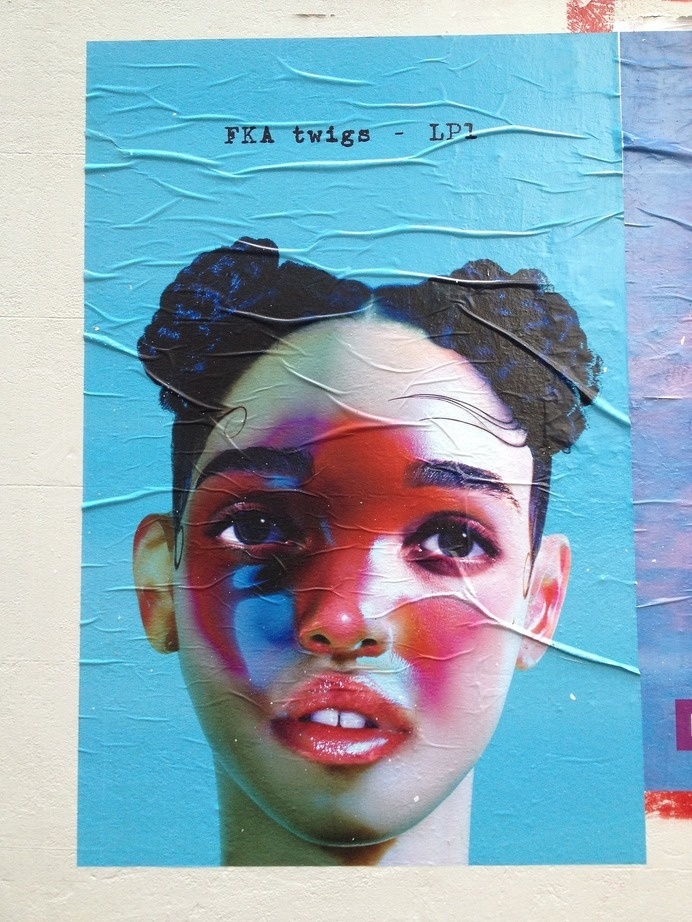 FKA Twigs #album #face #poster