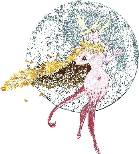 The Forest Queen on Behance #illustration #woman #process