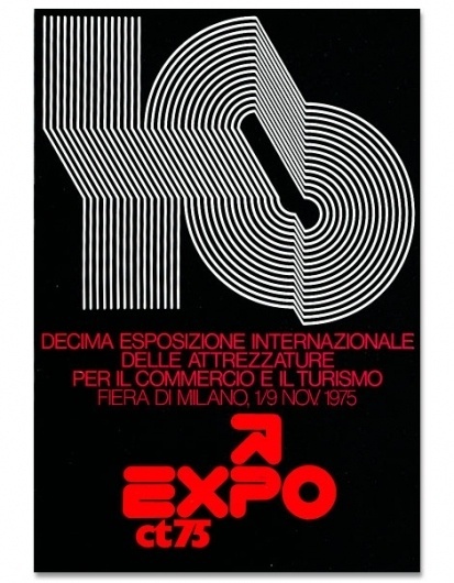 grain edit · Mimmo Castellano: Posters and Packaging #castellano #expo #mimmo #1975 #poster