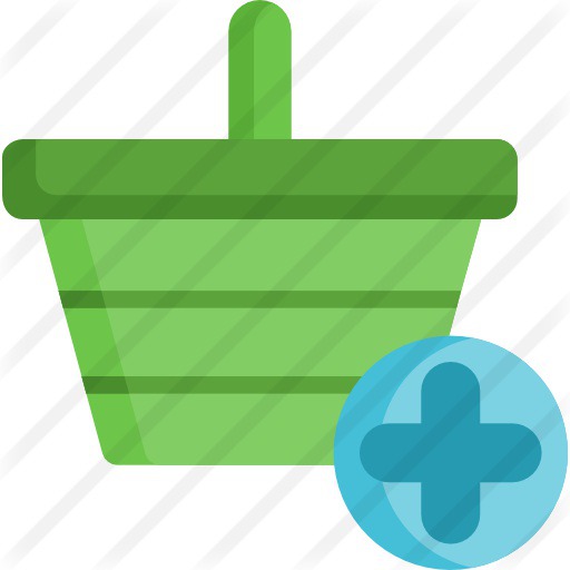 See more icon inspiration related to add cart, commerce and shopping, shopping basket, store, container, basket, purchase, shop and shopping on Flaticon.