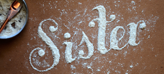 Kaldor | Sister #project #type #word #design #food #flour