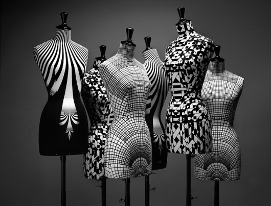 Emmanuel Bossuet: Haute Couture Busts | Monoscope #pattern #emmanuel #busts #bossuet #couture #haute