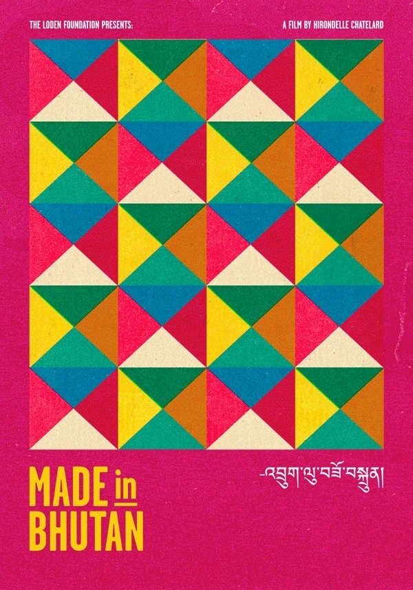 sketches #bhutan #made #in #tardy #poster #film #collage #paper #jules
