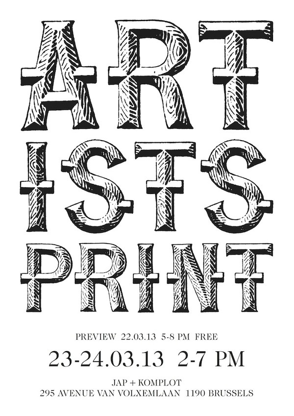 Artists Print 2.01 #design #typography