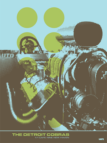 The Detroit Cobras - Gig Poster