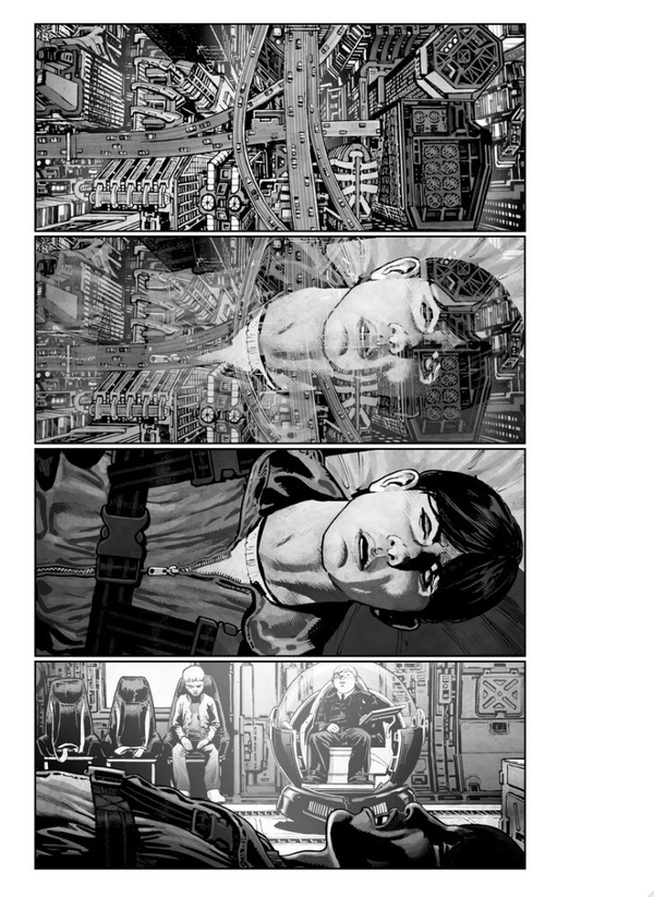 These unused American Akira storyboards are actually quite gorgeous #akira #illustration #storyboards #movies