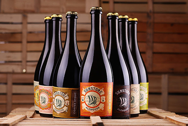 Icelandic viking inspired ale - Sunstone Alehouse #beer #packaging #design #label #ale #icelandic #viking