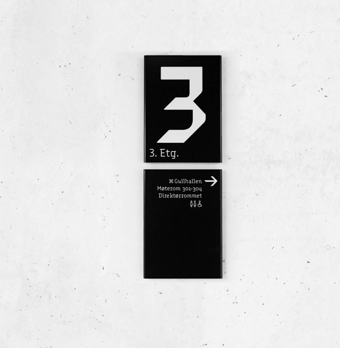 Wayfinding | Signage | Sign | Design | Sentralen 奥斯陆新的表演场地